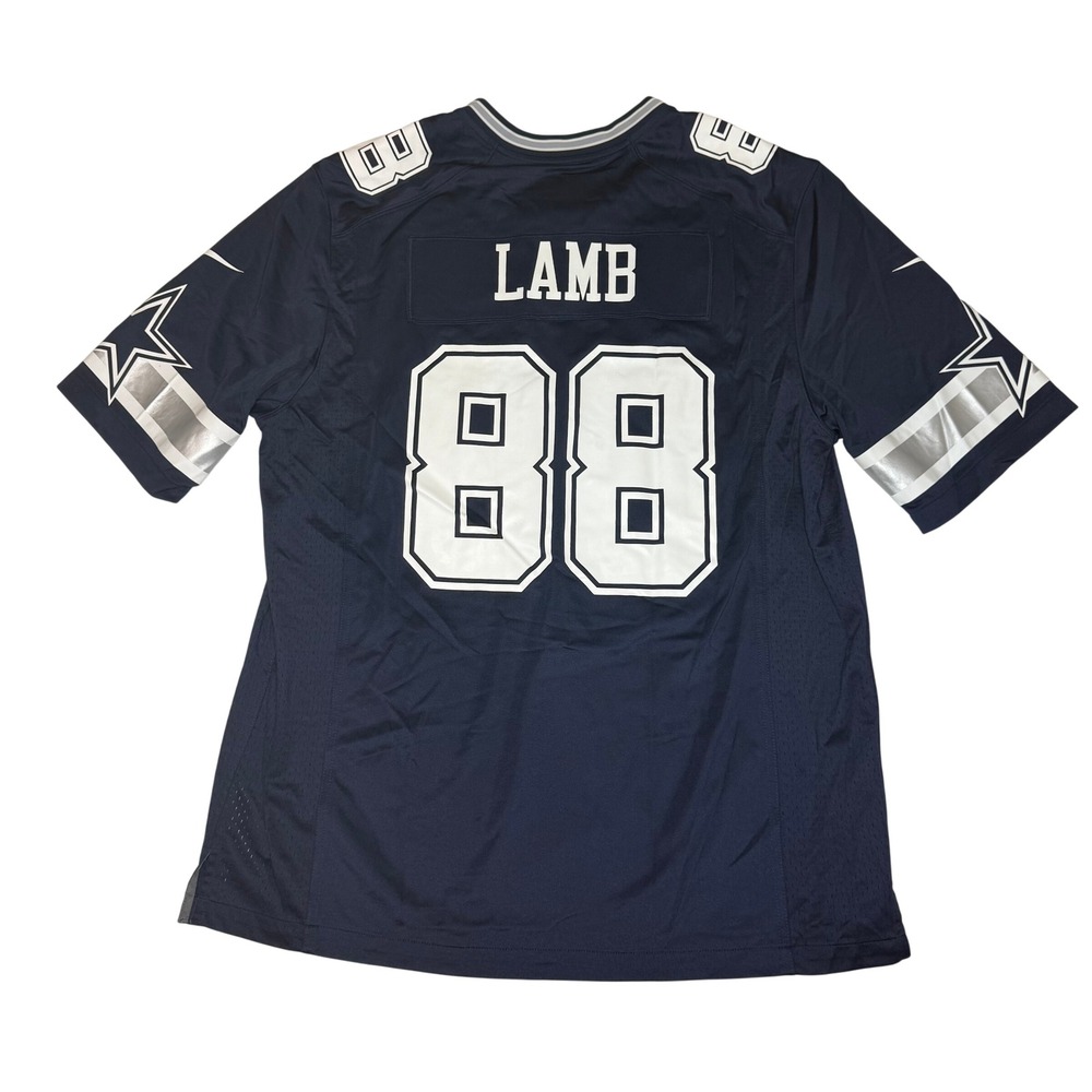NWT Nike CeeDee Lamb Dallas Cowboys #88 Game Jersey Men's XL Navy NFL